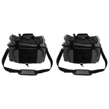 2X Bowling Bag,Bowling Tote Shoe Bag and Padded Divider for Double and One Pair of Bowling Shoes
