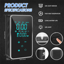 Btire Inflator Portable Air Compressor,150 PSI Cordless Tire Inflator, Rechargeable Cordless Air Pump for Car,Motorcycle