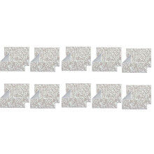 20 Pack Dish Drying Mat Absorbent Drying Mat Machine Washable Dish Drying Mats for Kitchen Counter Large (Grey Vine)