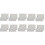 20 Pack Dish Drying Mat Absorbent Drying Mat Machine Washable Dish Drying Mats for Kitchen Counter Large (Grey Vine) 1