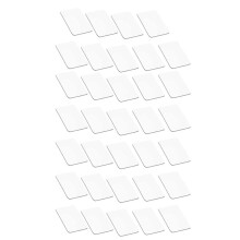 34PCS Sublimation Magnets Blanks, 3X2.2 in Personalized Fridge Magnet Blank Sublimation Refrigerator for Kitchen Office