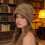 Stretchable Knitted Beanies With Unique Fringe-Beige 5