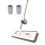 Large Flat Mop, Mop, 360 Rotating Mop with Dewatering Scraper, Magic Mop 360 with Dewatering Scraper White 2