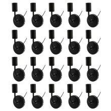 20X Black Loft Antique Iron Simple Wall Lamp American Country Restaurant Bar Corridor Aisle Wall Sucker Wall Lamp