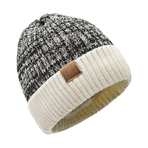 Pullover Zachte Mutsen Hoed Hoofddeksels voor Dames Winter-Wit
