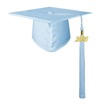 Comfortable and Lightweight Graduation-Sky Blue Adult version