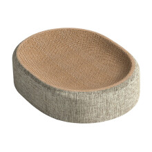 Concave Shape Cats Scratching Post Ergonomic Support Scratcher