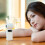 100 Speed Rechargeable Handheld Fan with Digital Display-White 6