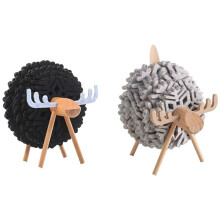 Sheep Shape Coasters Anti Slip Cup Pads Coasters Insulated Round Cup Mats Home Office Decor