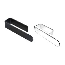 2PCS U Shape Bathroom Acrylic Towel Bar Hand Towel Holder, Self Adhesive Towel Rack for Bathroom Wall Mounted A