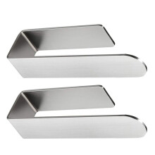 304 Stainless Steel Adhesive Towel Holder Towel Rail Self-Adhesive Bath Towel Holder Towel Holder Bathroom Towel Holder