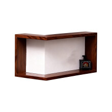Stylish Corner Shelf Bookshelf Ideal for Collectors to-1