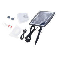 1 Set fertiges Solarlufterzeuger-Set inklusive Zubehör für
