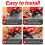 Professional Woodworking Angle Guide for Circular Chainsaws with 2