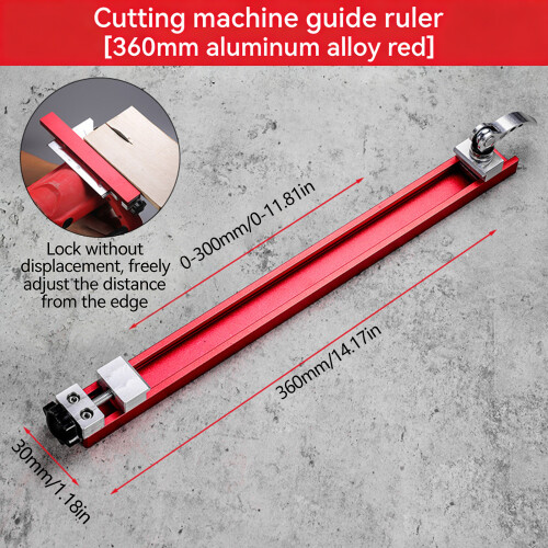 Professional Woodworking Angle Guide for Circular Chainsaws with 2