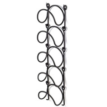 Porte-Serviettes Mural pour Rangement de Serviettes de Salle de Bain, Porte-Serviettes Suspendu, Porte-Serviettes Individuel Ă 5 Niveaux, Accessoire