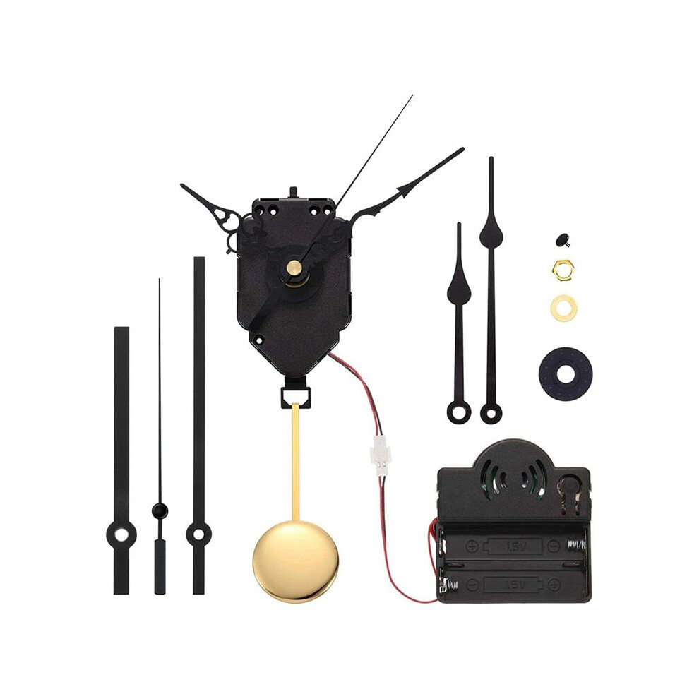 Modern Pendulum Clock Movement Set With Hands And Chime 6031250338623