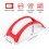 Modern Corn Tortillas Display Stand 12pcs Tacos Holder For-Red 4