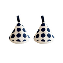 Kitchen Anti-Scalding Triangle Pot Handle Cap Heat Insulation Gloves Cute Fabric Pot Cap Pot Jacket