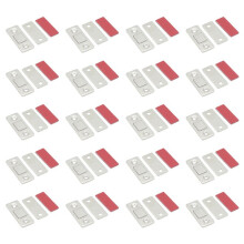 20 Set Magnetische Kastsluitingen, Magneetdeurstoppers, Ultradunne, Onzichtbare Antiroestdeurmagneetset, Schroef voor Thuiskantoor