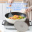 3Pcs Stainless Steel Splatter Screen Set, 25cm-33cm, Foldable Handles 5