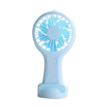 Tragbarer -Handventilator, USB-Wiederaufladbarer Ventilator für Büro, Wohnheim, Studentengeschenk, Lange Lebensdauer