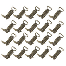 20er-Pack Flaschenöffner im Cowboystiefel-Design, Hochzeitsgeschenke, Bierflaschenöffner im Vintage-Stil, Hochzeitsgeschenke, Old Cyan