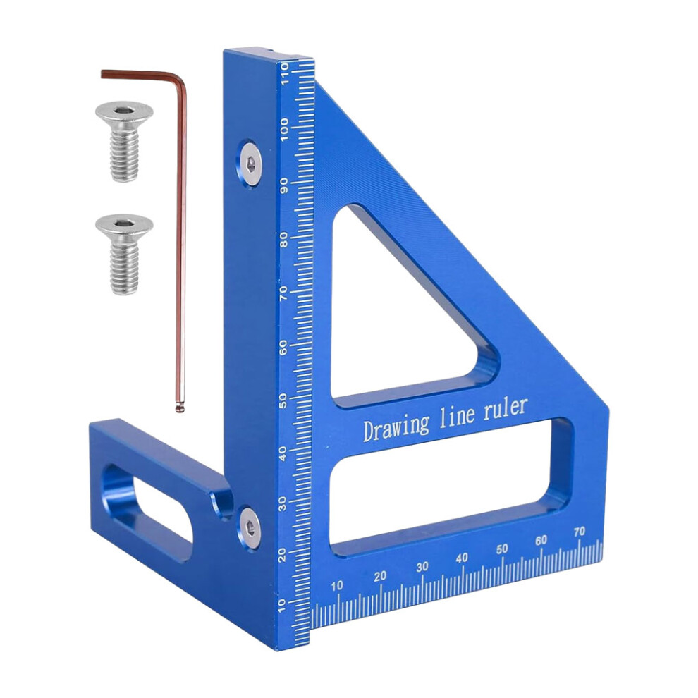 Aluminum Alloy 4590 Miter Sturdy Square Protractor For Woodworking