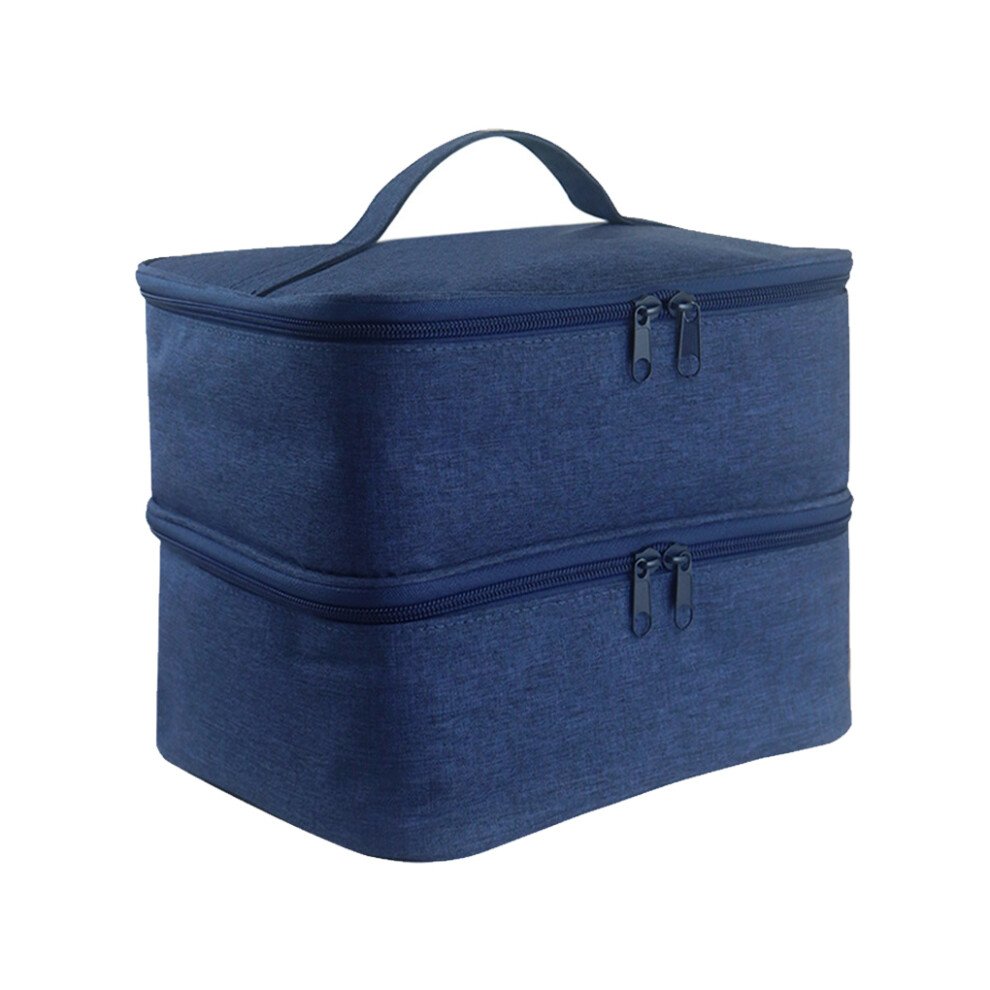 Blue (Royal ) Stylish Appearance Nail Polish Storage Bag Â Easy To And Convenient