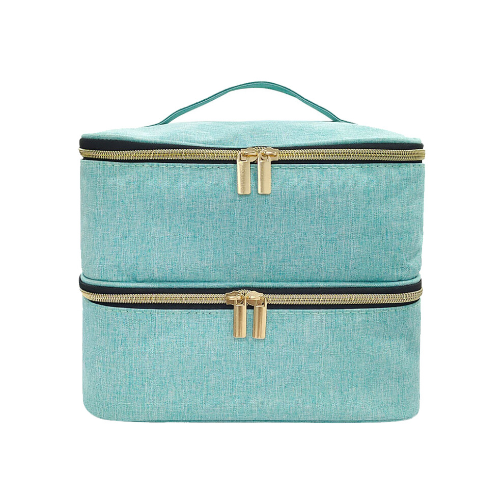 Green (Stone ) Stylish Appearance Nail Polish Storage Bag Â Easy To And Convenient