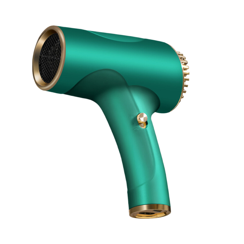 (green) High Air Volume Hair Dryer Quick Drying And Smoothing Hair Roughness