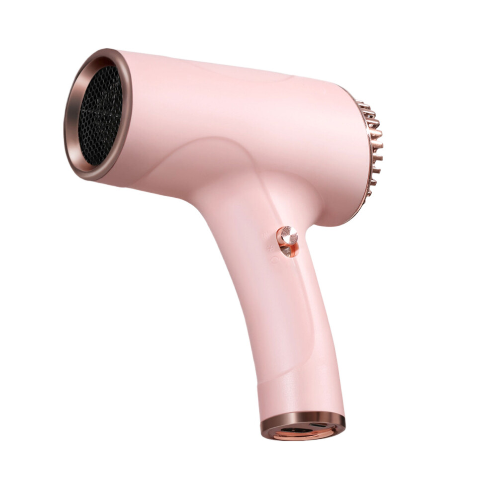 (pink) High Air Volume Hair Dryer Quick Drying And Smoothing Hair Roughness