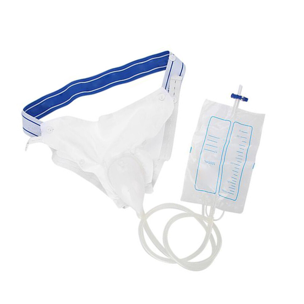 (Type 2) Urine Collector Silicone Urines Waistband Holder Portable Drainage Bag