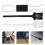 2Ensembles Keycap Puller ABS Et Brosse Anti-Poussière Portable Pour Pièce 11