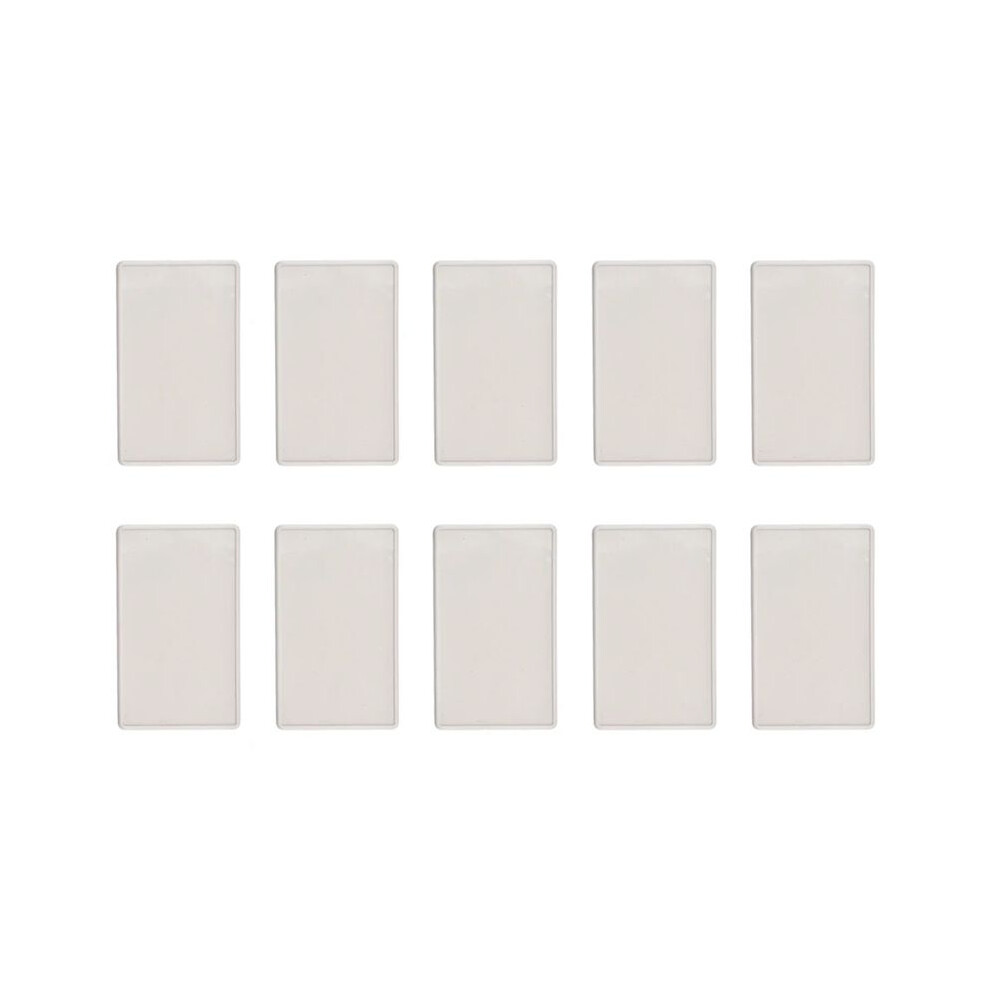 10Pcs Plastic Enclosure Power Junction Box Plastic White Electrical Boxes Diy Electronic Junction Box Power Enclosure 4712552125631