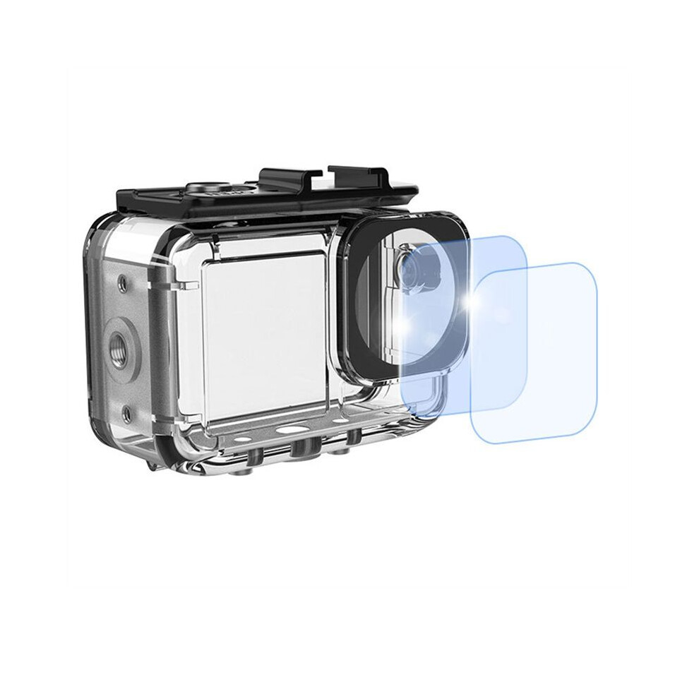 Waterproof Case For Action 5 Pro/Action 4/Action 3 Camera Accessories, Underwater 45M/148Ft Deep Diving Protective Black 6031369157801