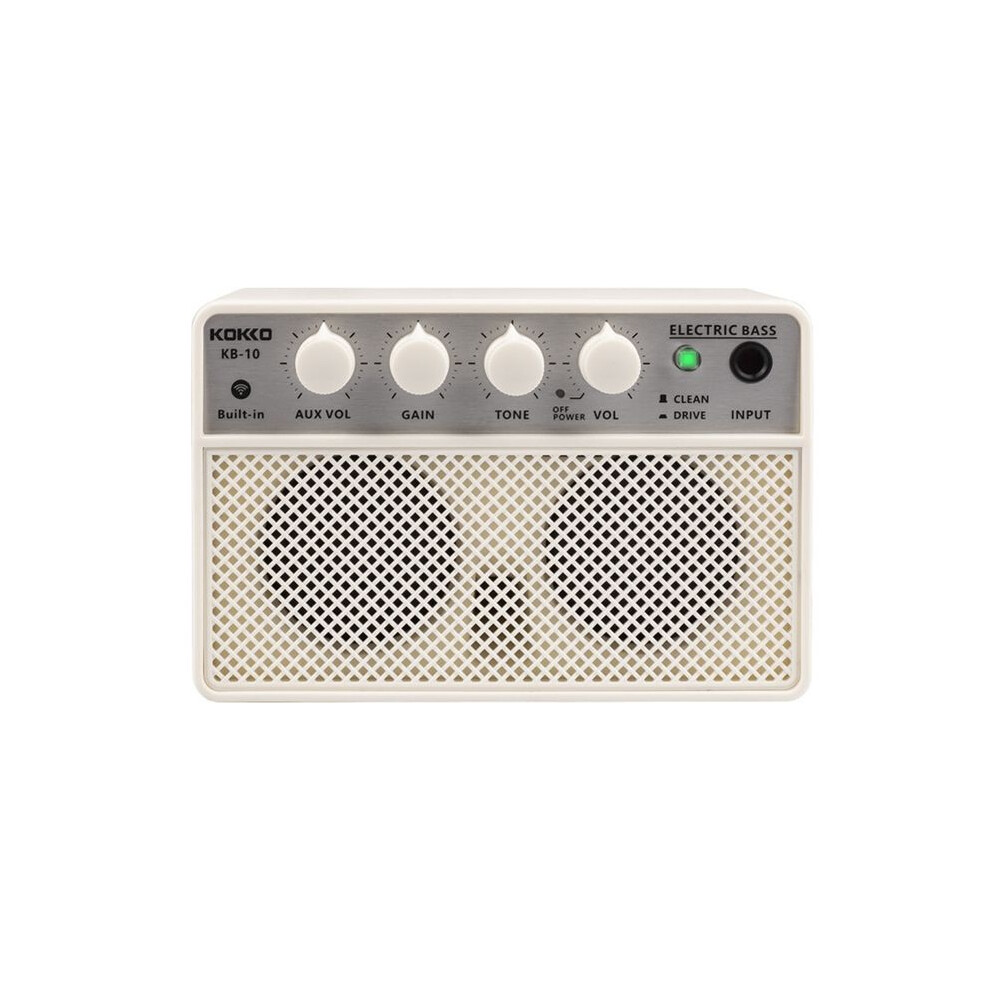 Kokko Kb-10 Guitar Amplifier 10W Speaker Portable Electric Bass Amp With Dual Tone Channels Musical Instrument Parts 6034087654829