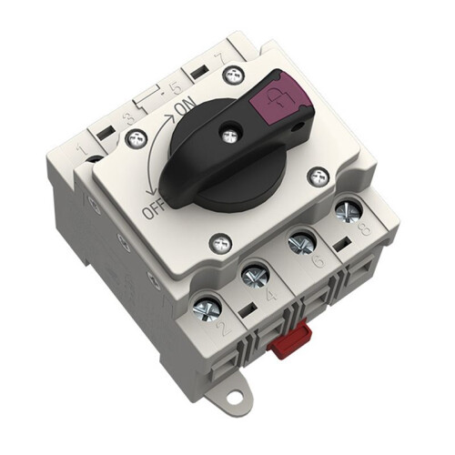 Solar Isolator  PV  1200V 32A Solar Rotating Handle Isolator Rotary  Disconnector for Solar Device A 1