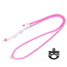 Adjustable Camera Lanyard Neck Strap for Pocket 3 X3 X4 with 1/4in Screw Anti-Lost Security Rope E