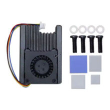 Zintegrowany Wentylator Chłodzący dla Raspberry Pi CM5, Radiator z Wentylatorem z Regulacją Prędkości PWM, dla Raspberry Pi CM5,C