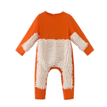 (Orange +90) High Cleaning Effect Baby Crawling Mopping Clothes Safe Ingredients