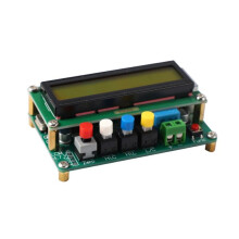 LC-100A Testeur de Capacité Numérique LCD Module de Table D'Inductance Testeur de Fréquence LC Mètre 1uH-100H LC100-A + Pince de Test