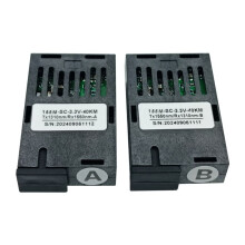 2 Coppie 1X9 Transceiver 155 Mb/S SC Singlemode Simplex Fiber 1310/1550nm 40  3,3 V Megabit 1 Porta Modulo Transceiver Ottico