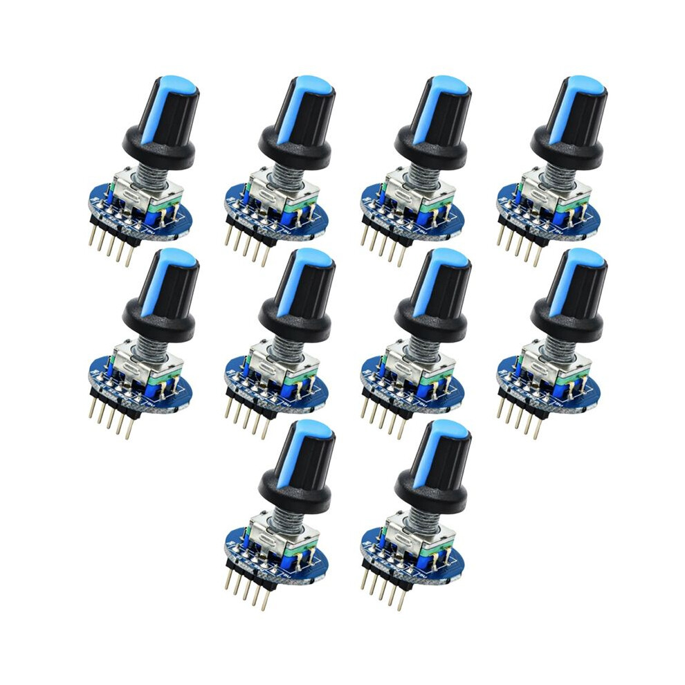 Ec11 Encoder Module Rotation Potentiometer Module Encoder Rotary Potentiometer With Knob Cap 4712843178971