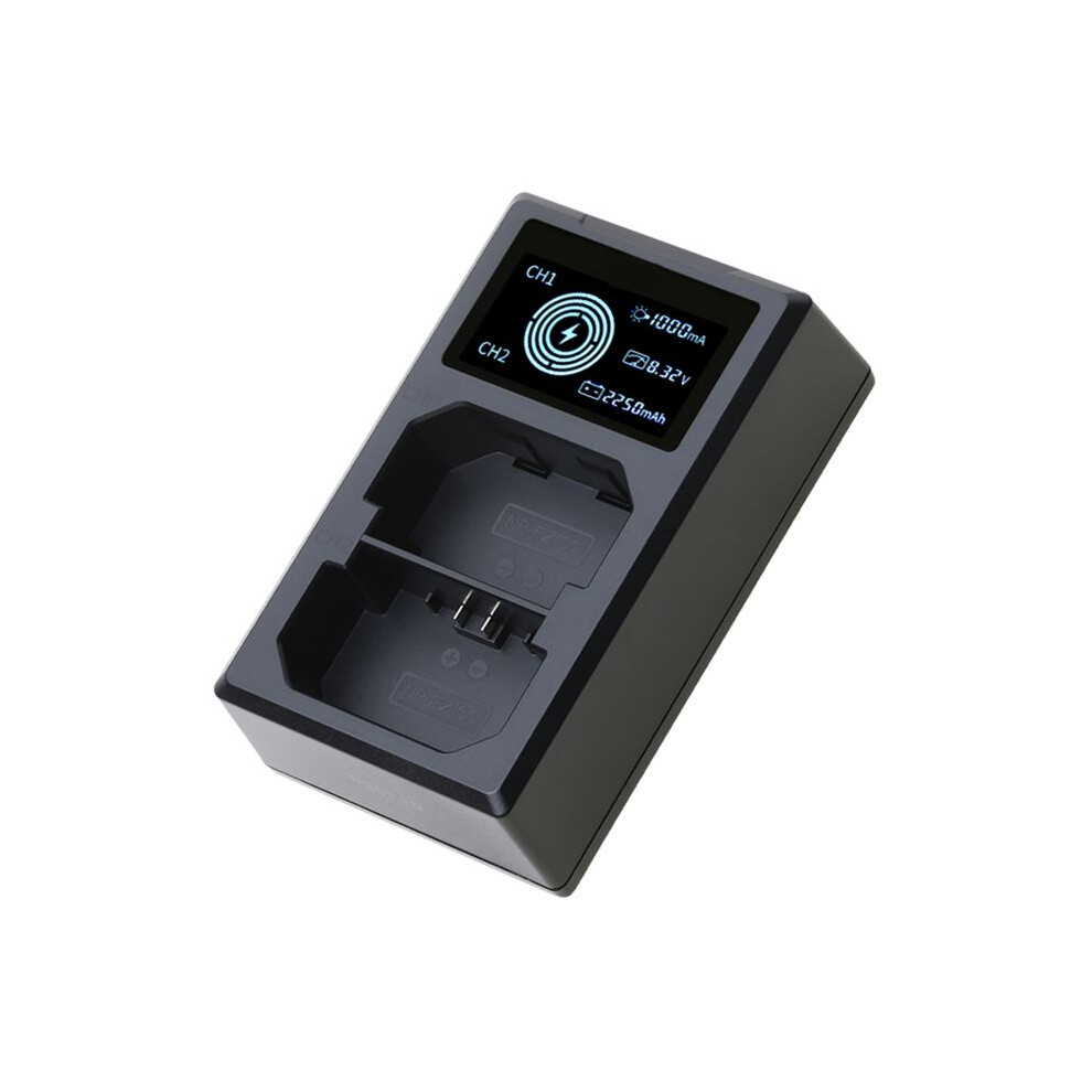 Np-Fz100 Battery Charger A7m3 For Camera A7r3 Fast Charge A7m4 A9,Np-Fz100 Camera Battery Dual Lcd Charger 6033134615806