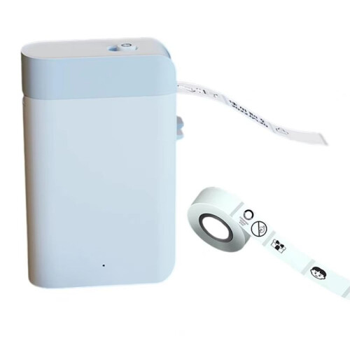 -Compatible Label Printer   Label Printer with Rechargeable Battery Built-in Cutter for Sticker 1