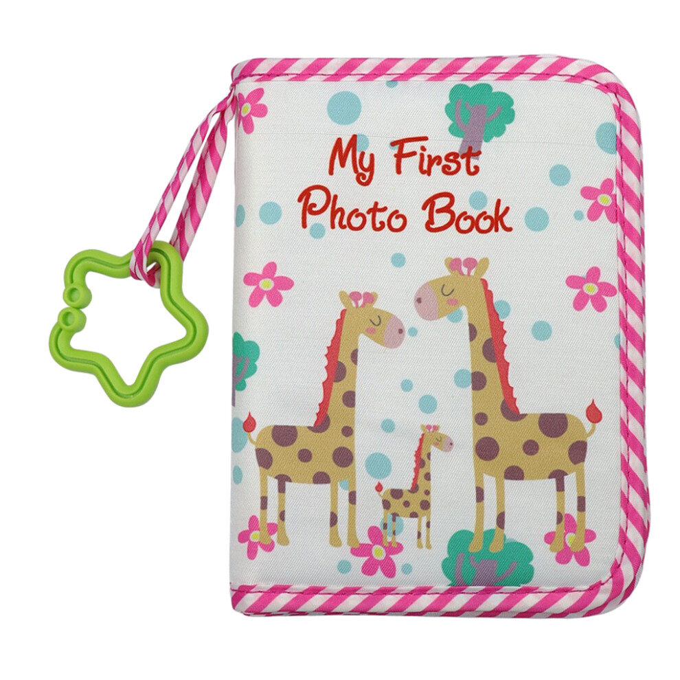 (Pink) Memory Keeper Baby Cloth Photo Album For Preserving Important Moments Pink 7312856793887