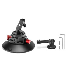 NEEWER Camera Suction Cup Mount, Metal Suction Cup Mount Car Windshield Dash for Camera/Action Camera/Phone Holder