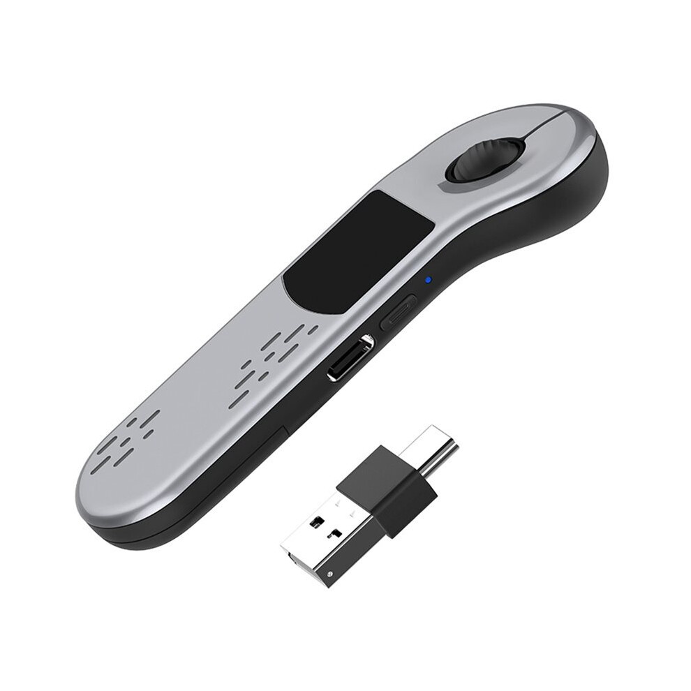 D13pro Air Mouse With Touchpad Wireless Ppt Pointer 2.4G Remote Control For Powerpoint/Tablet/Camera B 4712439034407