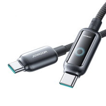 Joyroom 100W Fast Charging Cable USB Type-C to Type-C Cable with Automatic Power Off for /// B